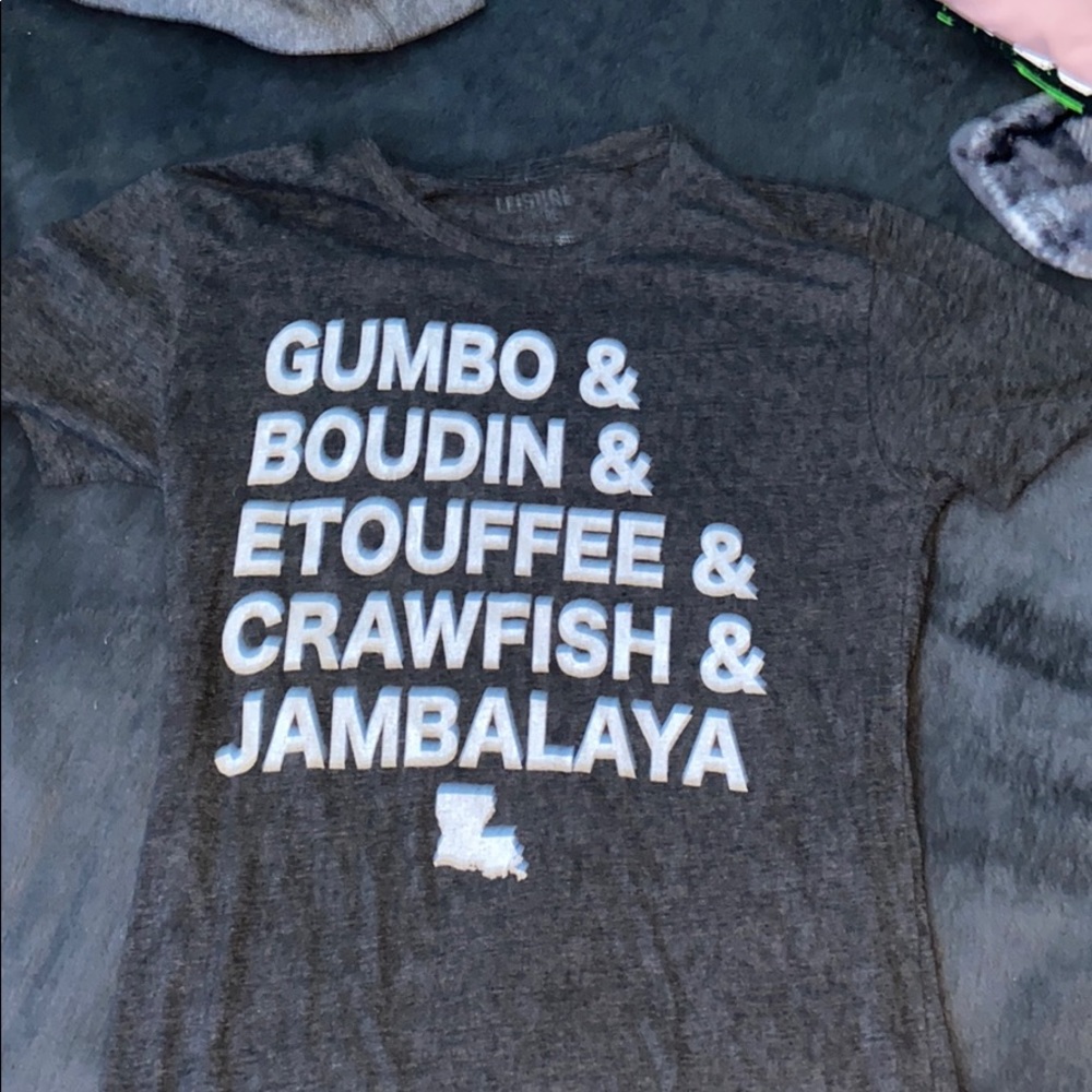 Louisiana food shirt